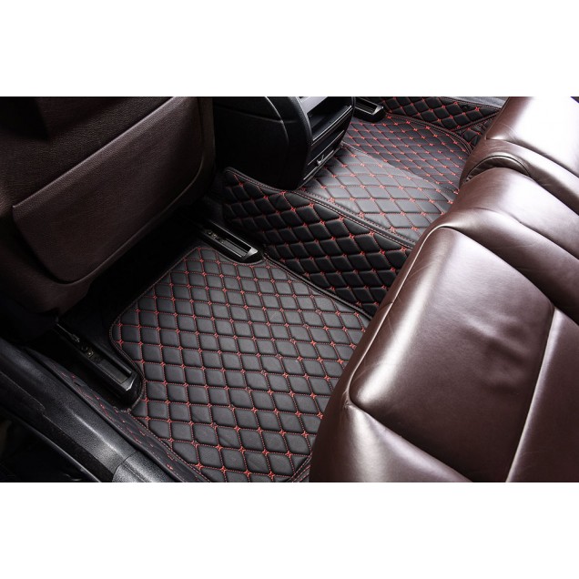 Infiniti Q70 Luxury Leather Diamond Stitching Car Mats Factory