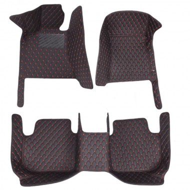 Nissan Almera III Luxury Leather Diamond Stitching Car Mats