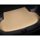 Beige Luxury Leather Diamond Trunk Base Mats Factory